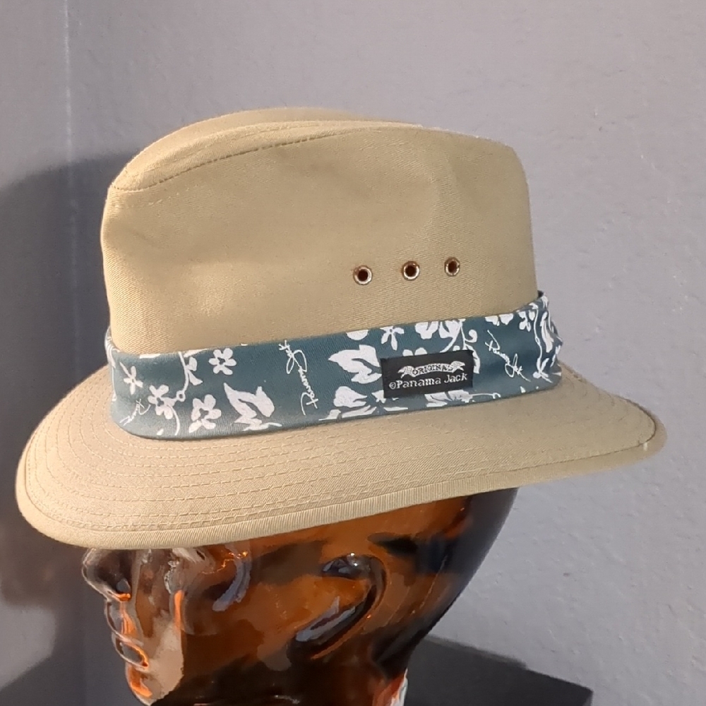 Vintage Panama Jack Canvas Hat